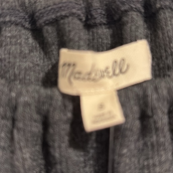 NWT Madewell grey top small long sleeve - Picture 3 of 3